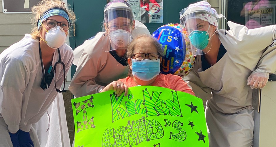 Resident beats the odds to recover from COVID-19