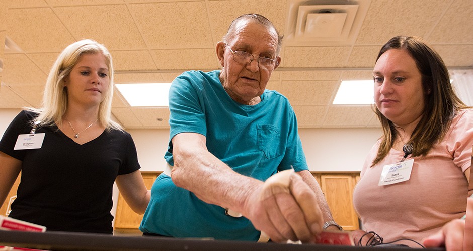 Rehab therapy: Setting sights on home [video]