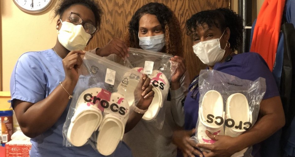 Crocs Company’s donation keeps front line caregivers in Florida on their feet during pandemic