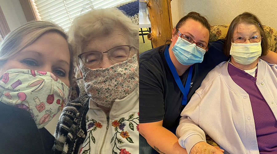Residents, families celebrate this Mother's Day in person