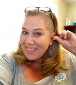 Sherry tried a few different styles of hearing aids before deciding on the right style to fit her needs.